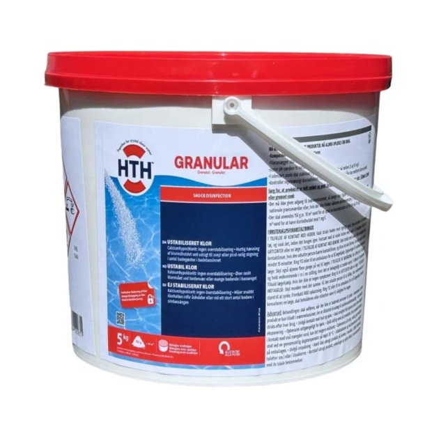 HTH Klor Granulat - 5 kg